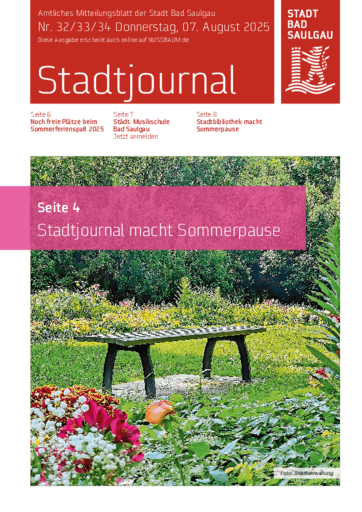 Ausgabe 32/2025 lesen