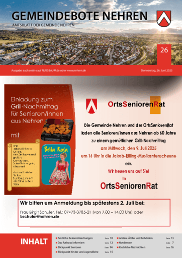 Ausgabe 26/2025 lesen