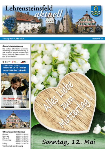 Ausgabe 19/2024 lesen