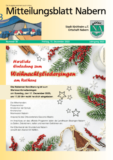 Ausgabe 50/2023 lesen