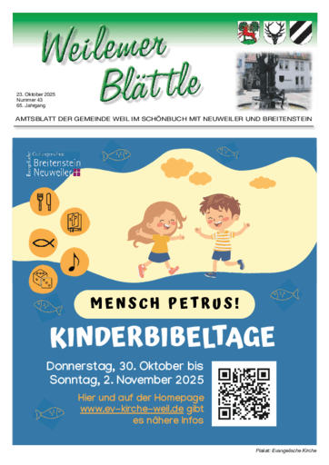 Ausgabe 43/2025 lesen
