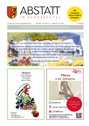 Ausgabe 23/2025 lesen