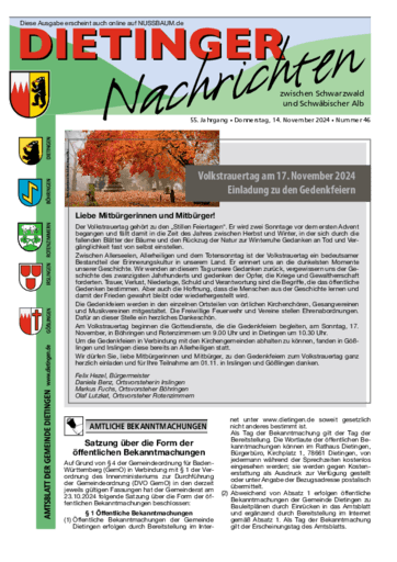 Ausgabe 46/2024 lesen