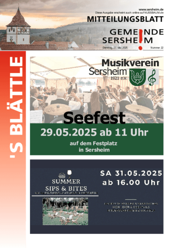 Ausgabe 22/2025 lesen