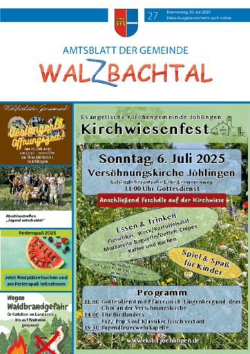 Ausgabe 27/2025 lesen