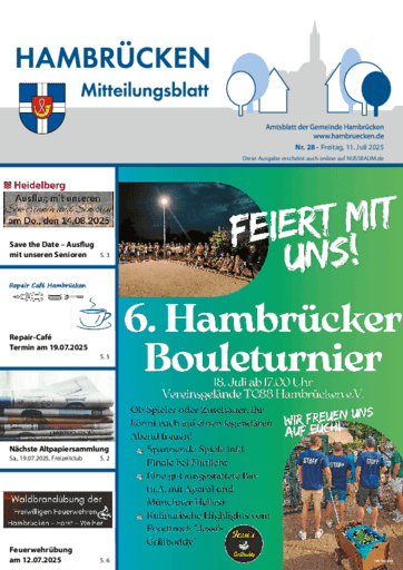 Ausgabe 28/2025 lesen
