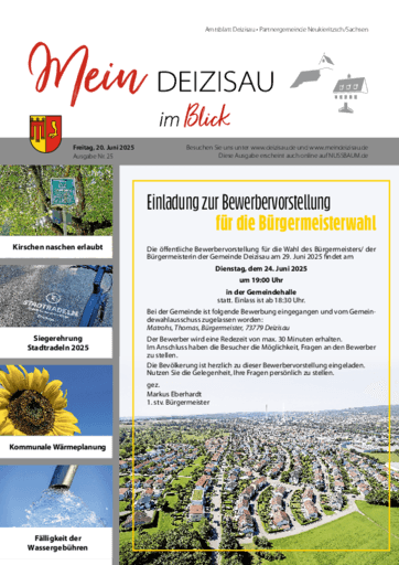 Ausgabe 25/2025 lesen