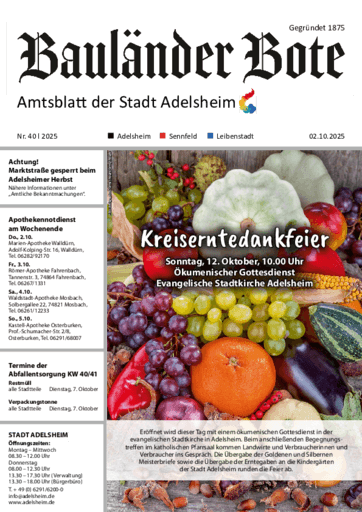 Ausgabe 40/2025 lesen