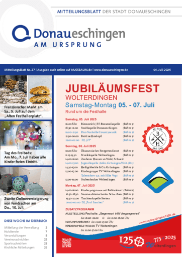 Ausgabe 27/2025 lesen