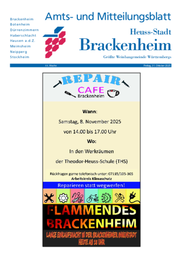 NUSSBAUM+ Premium - Amts- und Mitteilungsblatt Brackenheim