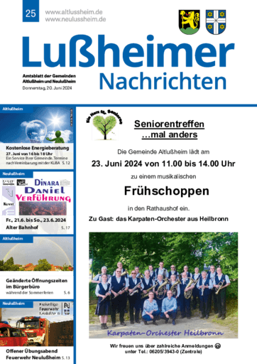 Ausgabe 25/2024 lesen