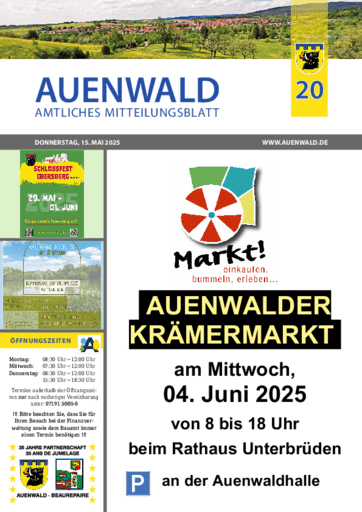 Ausgabe 20/2025 lesen