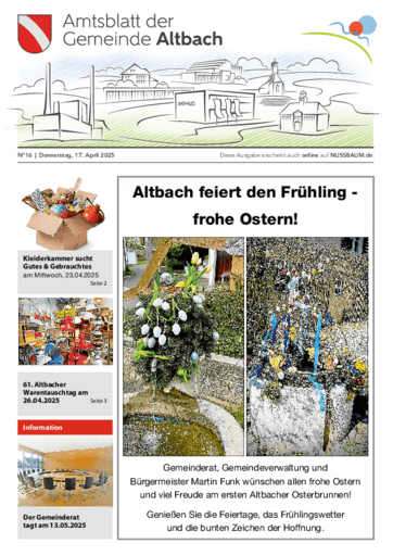 Ausgabe 16/2025 lesen