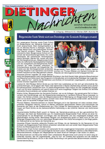 Ausgabe 40/2024 lesen