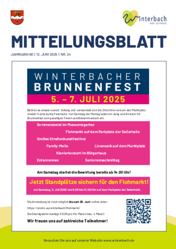 Ausgabe 24/2025 lesen