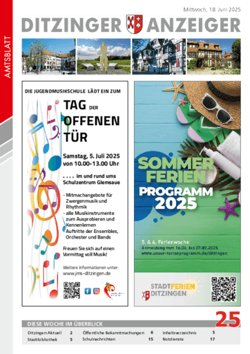 Ausgabe 25/2025 lesen