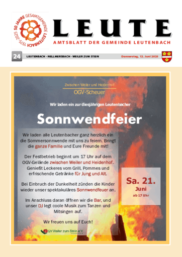 Ausgabe 24/2025 lesen