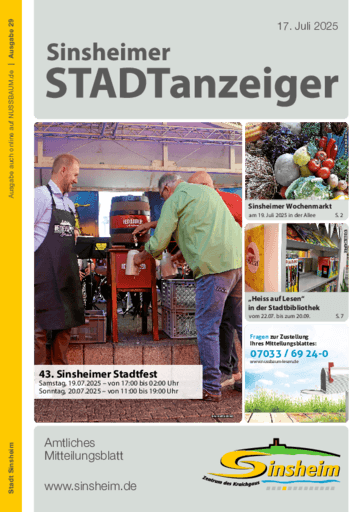 Ausgabe 29/2025 lesen