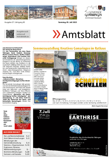 Ausgabe 27/2025 lesen
