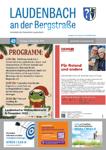 Ausgabe 49/2025 lesen