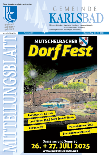 Ausgabe 30/2025 lesen