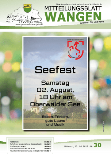 Ausgabe 30/2025 lesen