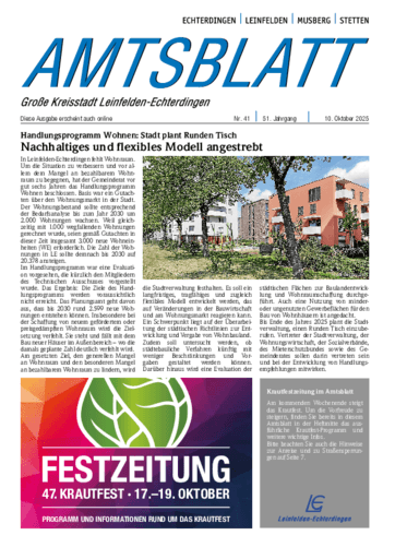 Ausgabe 41/2025 lesen
