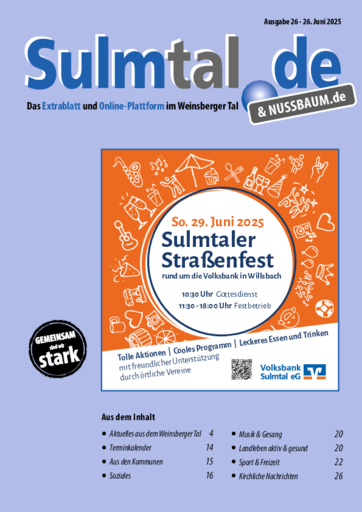 Ausgabe 26/2025 lesen