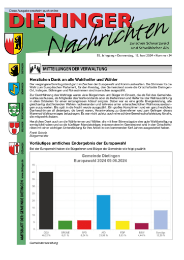Ausgabe 24/2024 lesen