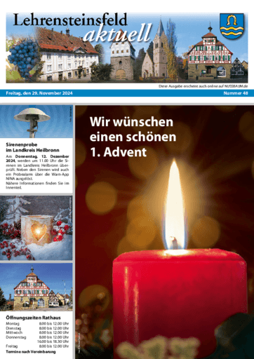 Ausgabe 48/2024 lesen