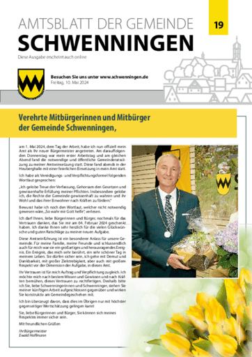 Ausgabe 19/2024 lesen