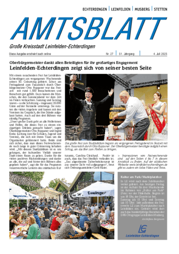 Ausgabe 27/2025 lesen