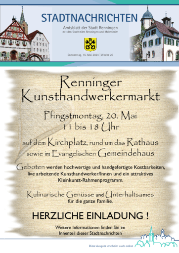 Ausgabe 20/2024 lesen