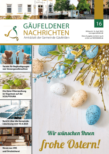Ausgabe 16/2025 lesen