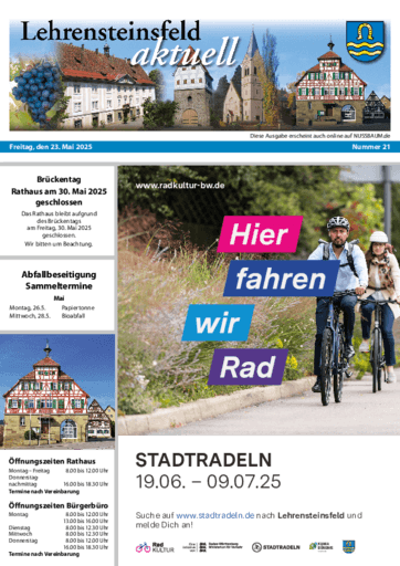 Ausgabe 21/2025 lesen