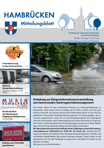 Ausgabe 25/2025 lesen