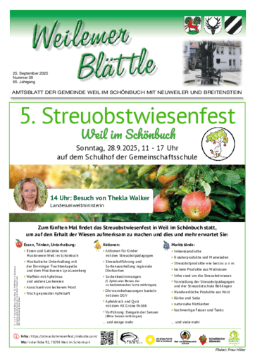 Ausgabe 39/2025 lesen