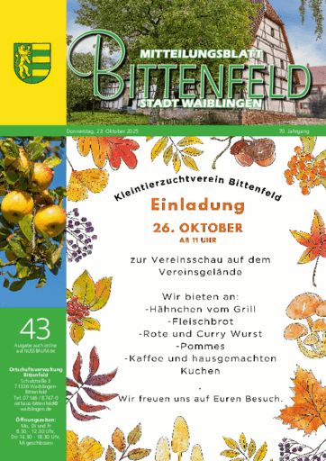 Ausgabe 43/2025 lesen