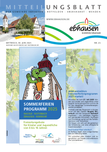 Ausgabe 23/2025 lesen