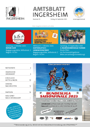 Ausgabe 39/2025 lesen