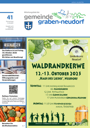 Ausgabe 41/2025 lesen