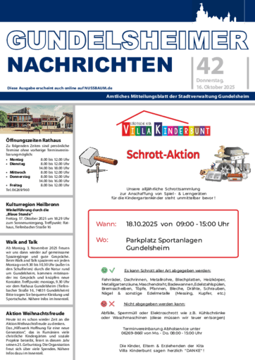 Ausgabe 42/2025 lesen