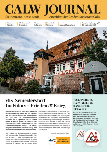 Ausgabe 36/2025 lesen