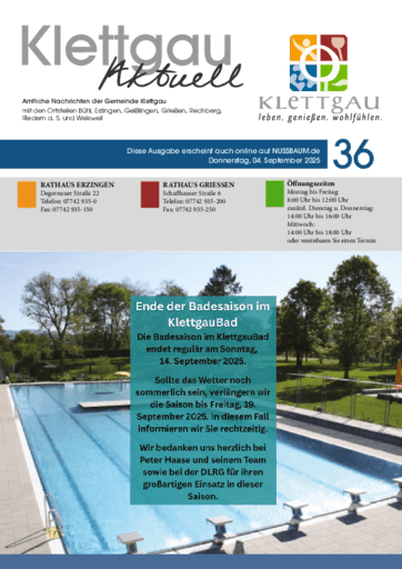 Ausgabe 36/2025 lesen