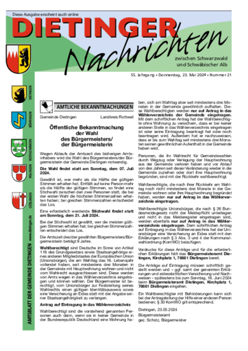 Ausgabe 21/2024 lesen