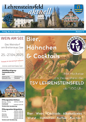 Ausgabe 17/2025 lesen