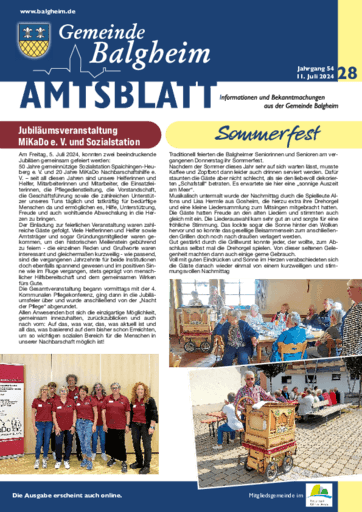 Ausgabe 28/2024 lesen