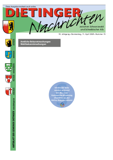 Ausgabe 15/2024 lesen