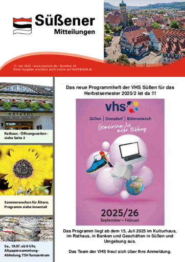 Ausgabe 29/2025 lesen