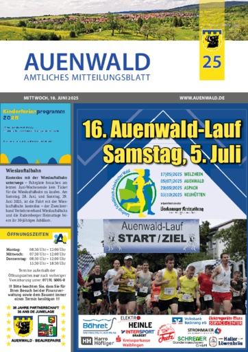 Ausgabe 25/2025 lesen